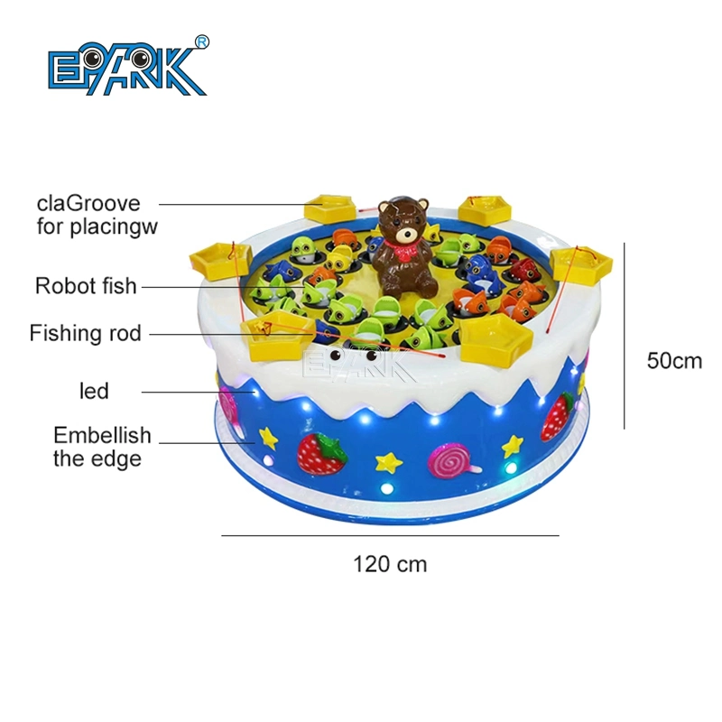 Little Bear Fishing Pool Amusement Equipment Fun Kids Game