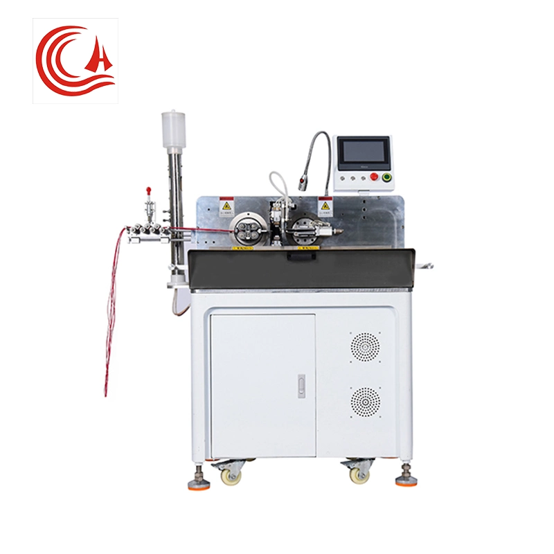 Hc-20+Nt Full Automatic Wire/Cable Two Sides Cutting Stripping Twisting and Tinning Machine