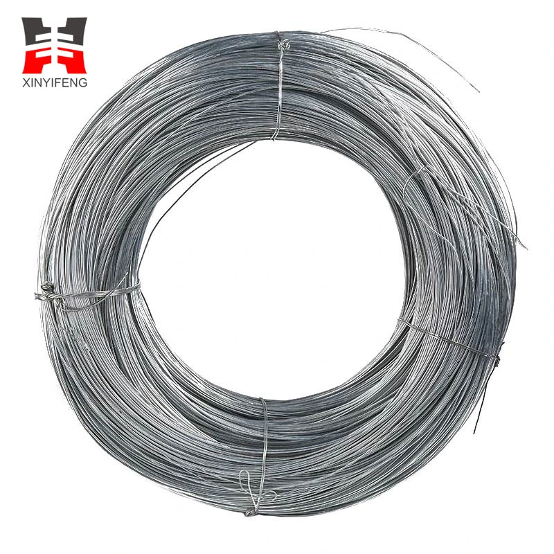 Rjh por imersão a quente Fio galvanizado 1,2mm-10mm Fio galvanizado relâmpago da haste de aterramento de proteção da Bobina galvanizada 12