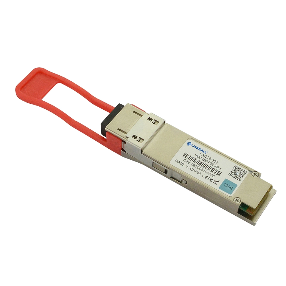 Generic Compatible 100gbase-Lr4 Qsfp28 1310nm 10km Dom Optical Transceiver Module