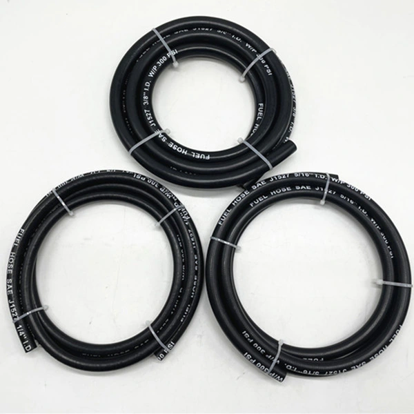 Excellent Ozone Resistance Black Flexible Outboard Boat Motor Fuel Line Hose