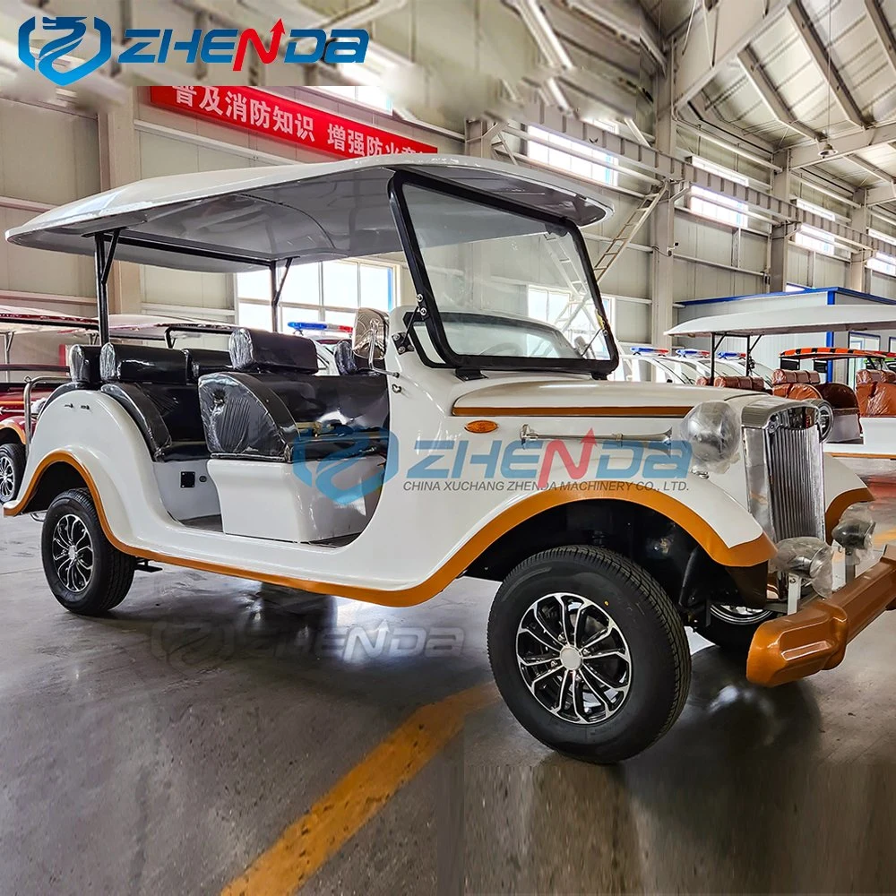 Hot Sale Vintage Classic Travel Electric Sightseeing Electric Classic Car with CE