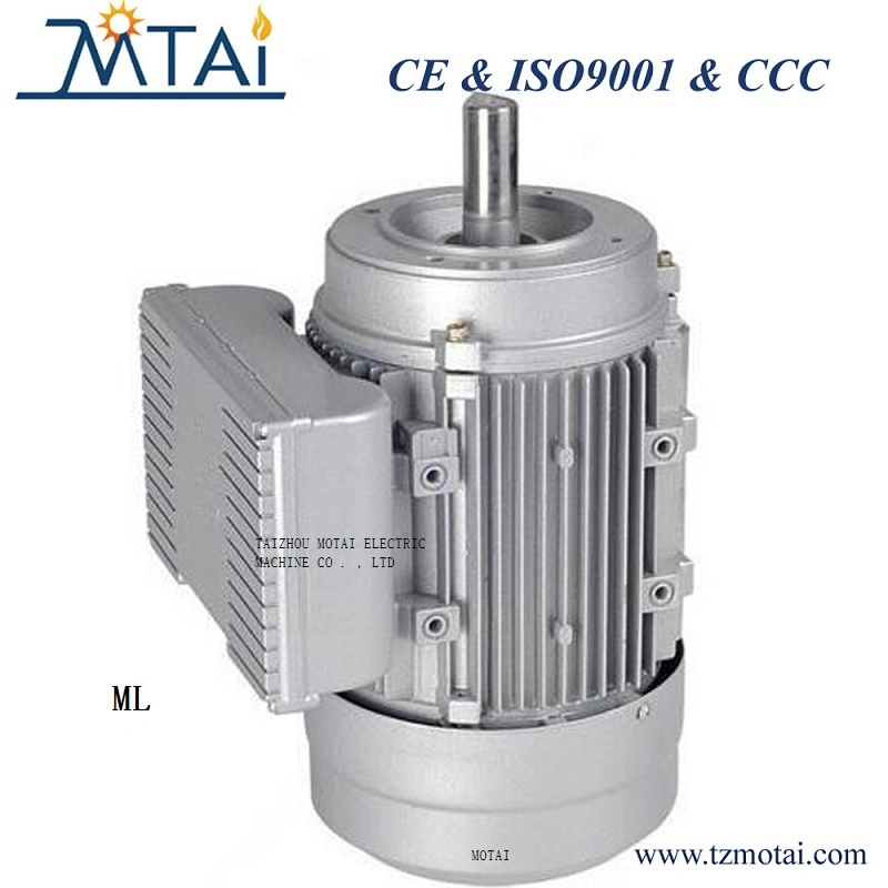 ML Series Aluminum Housing Single Phase Dual-Capacitor Induction Motor ML63~ML132