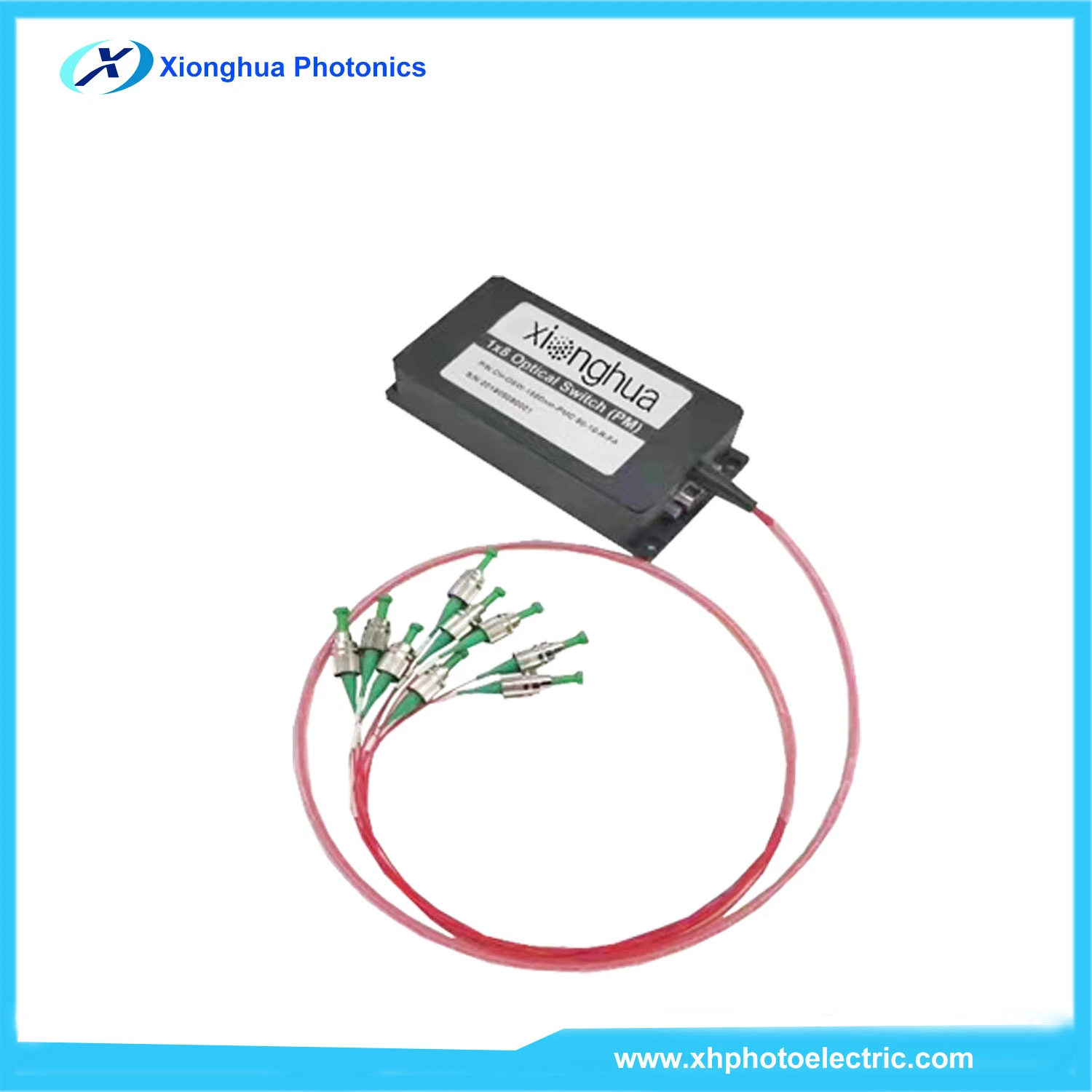 16-Port Pm Optical Switch Module Fiber Communication System