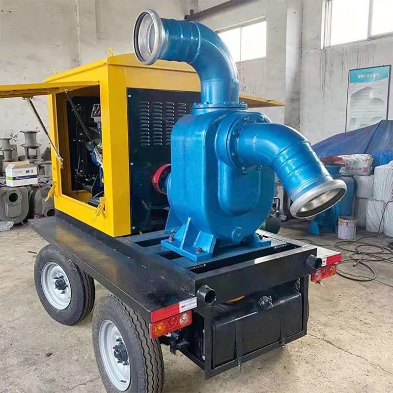 Mini Portable Diesel Engine Flooding Pump