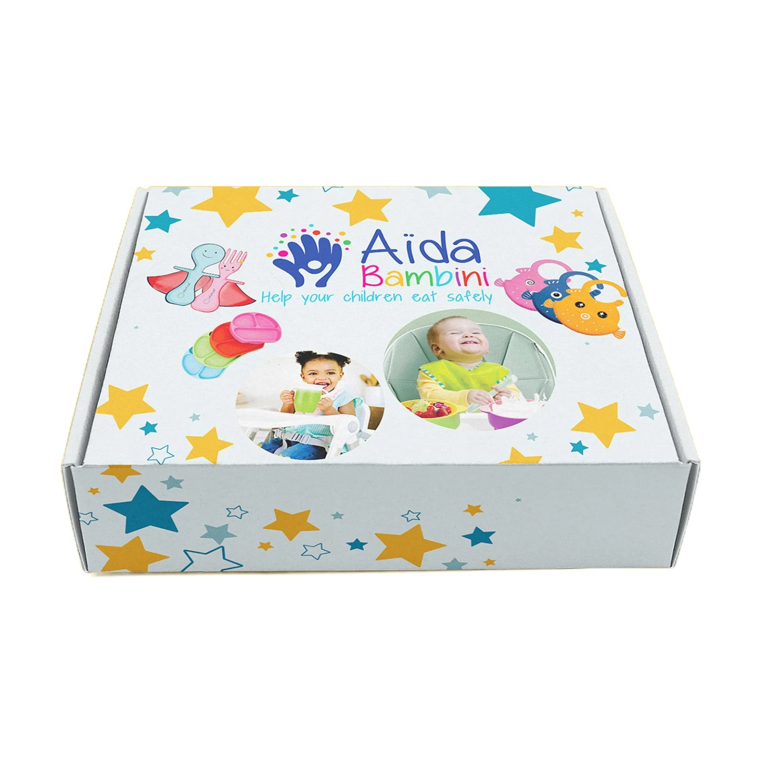 Custom Mailer Box Packaging Shipping Boxes for Children Baby Products