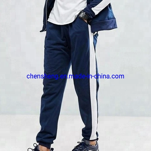 Hot Sale Street Wear Contrast Stripes Casual Custom Mens Tracksuit for Sports Outdoor Fashion