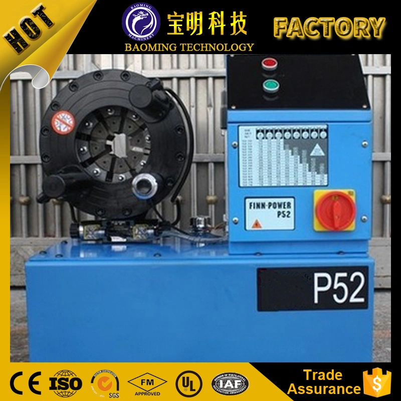 Ce Certified P52 with Dies Frame Hydraulic Hose Crimping Machine