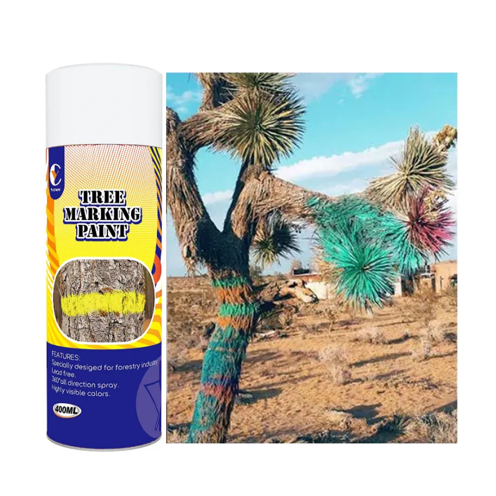 500ml 400ml Aerosol Line Tree Marking Paint Wood Marker Paint Spray