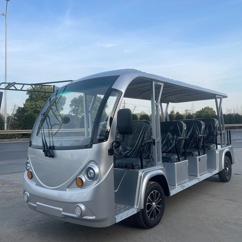 Golf Course Transfer Electric Sightseeing Bus of Intel Intelligent Controller