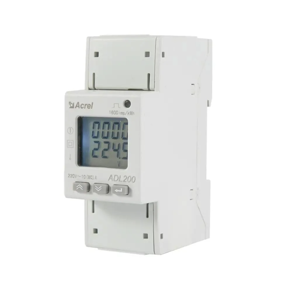 Mini Digital Single Phase Active Power Factor Energy Kwh Kilo Watt Hour Power Meter 10 (60) a 220V 50Hz with RS485 Modbus-RTU