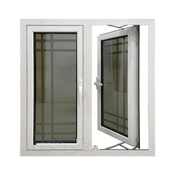 Neue Produkte Neueste Französisch Aluminium mit Grill Design Double Glazed Fenster