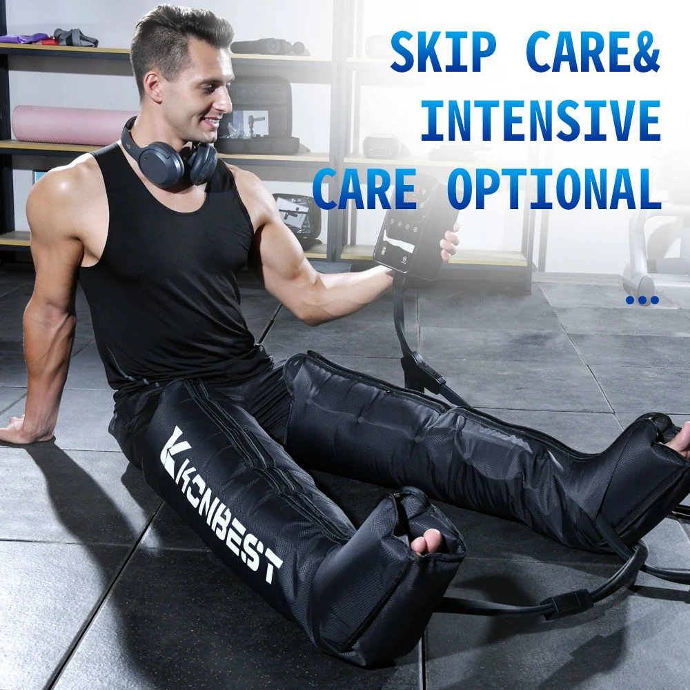 6 Chamber Presoterapia PRO Pressure Massage Machine Sports Recovery Pants Equipment Therapy System Blood Circulation Air Compression Boots