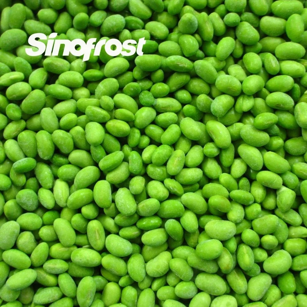 Premium Frozen Shelled Green Soybeans - Non GMO IQF Mukimame for Wholesale/Supplier Distribution