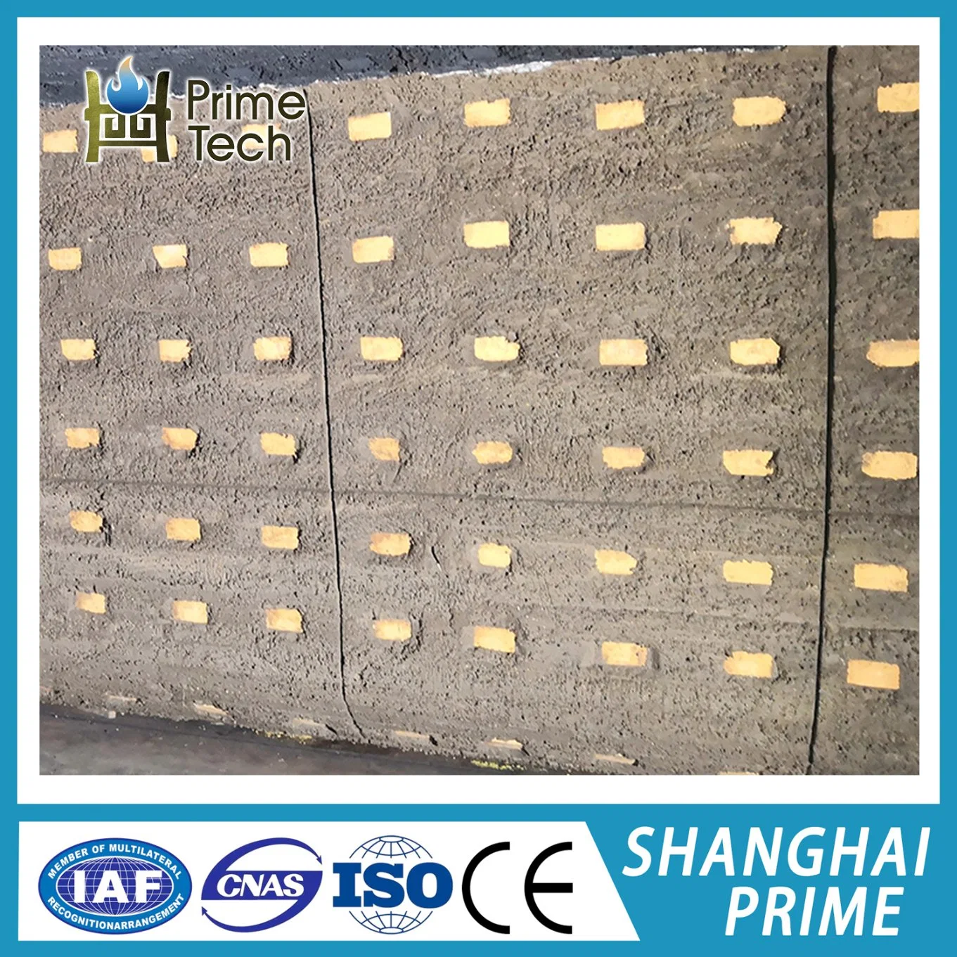 Chinese Manufacturer Refractory Material Self-Flowing Castable for Reheating Furnace