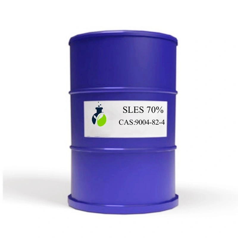 Texapon N70 Precio detergente materias primas Lauril éter Sulfato de sodio 70 SLES 70%