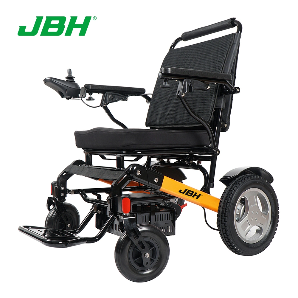 D10 алюминия Легкая складная конструкция электрического питания инвалидная коляска для продажи
