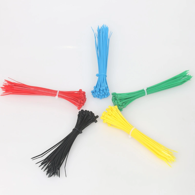 Colorful RoHS Standard Kabelbinder 4.6*400mm Self Locking Nylon 66 Cable Tie Zip Ties Plastic Self Lock Plastic Cable Tie Straps