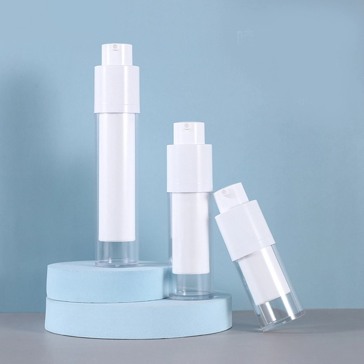 15ml 30ml 50ml Double Wall Plastic Airless Pump Bottle