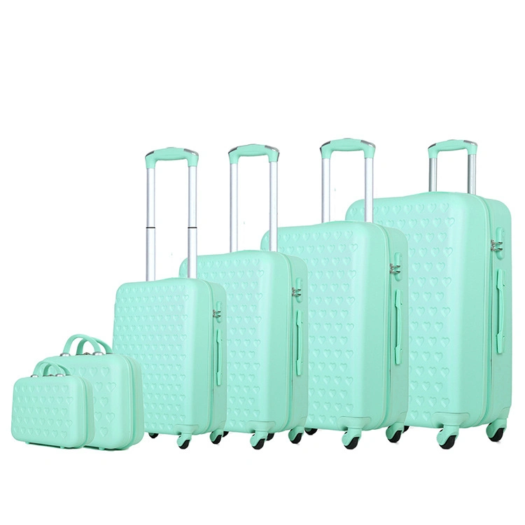 Little Love Pattern Trolley Luggage Bag Suitcase Travel Luggage Set