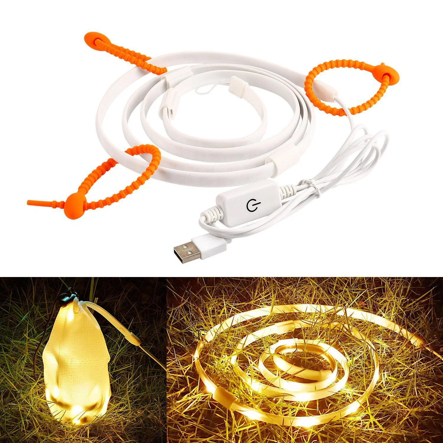 Portable Camping Strip Light USB Tent LED String Lights Wyz16081