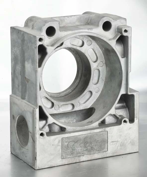 caixa de transmissão fundição de moldes de alta pressão maquinado CNC Peça com jacto de areia
