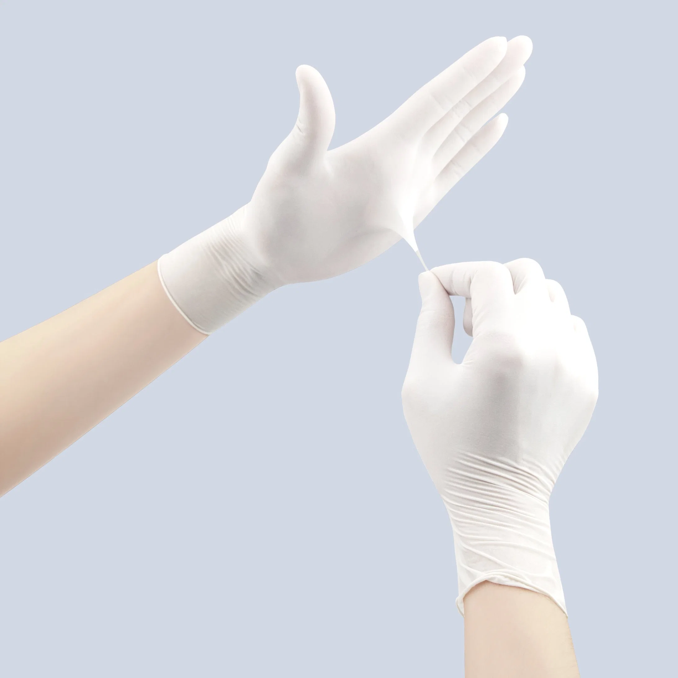 High Elasticity Examination Glove Medical Disposable Rubber Latex Work Surgical Glove Latex