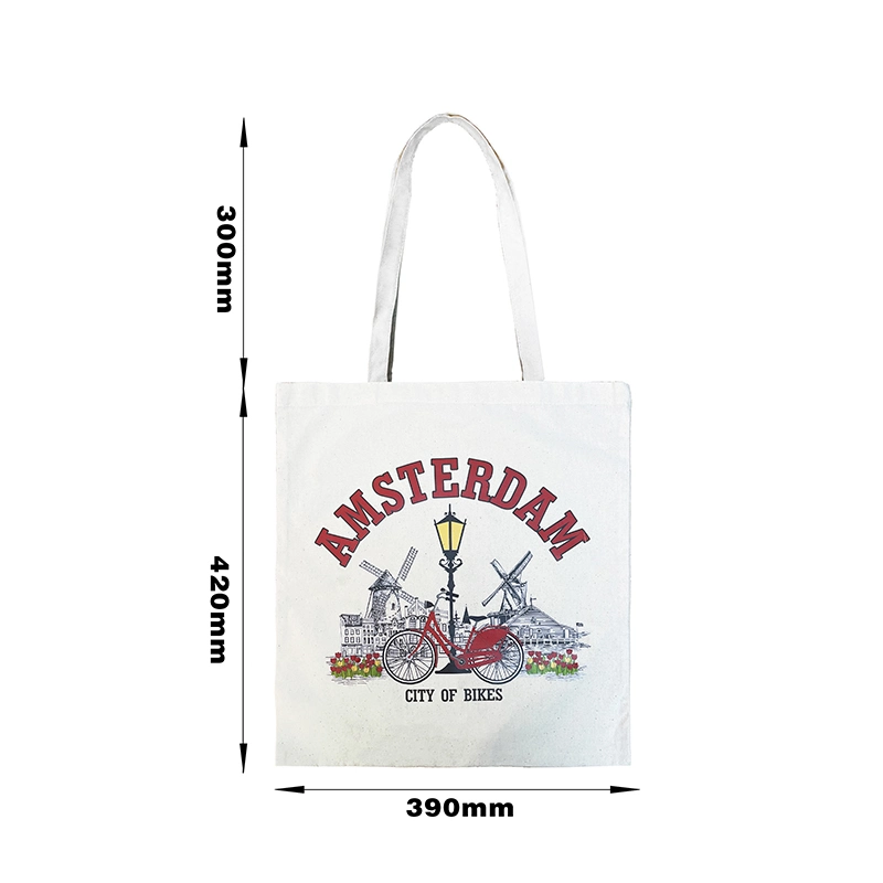 Canvas Grocery Shopping Tote Bag Custom Printed Eco Friendly Tote Bags