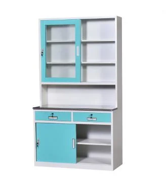 High quality/High cost performance  Top Sale Medical Cupboard Door Dental Furniture Cabinet Metal Hospital Glass Modern Design Knock-Down 5-8 Years