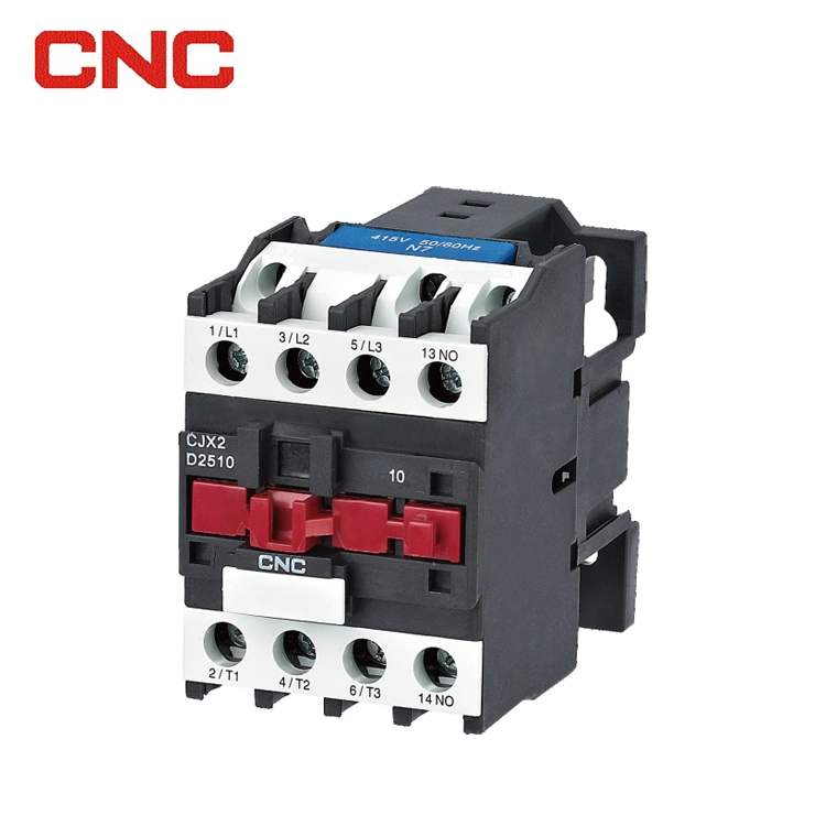 CNC New Design Cjx2 3p/4p AC 220V Magnetic Contactor with CE Certificate