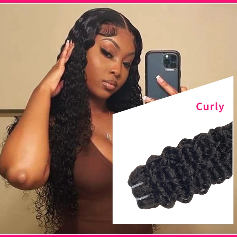 Fblhair Best Virgin Brazilian Woman Curly Human Hair Products