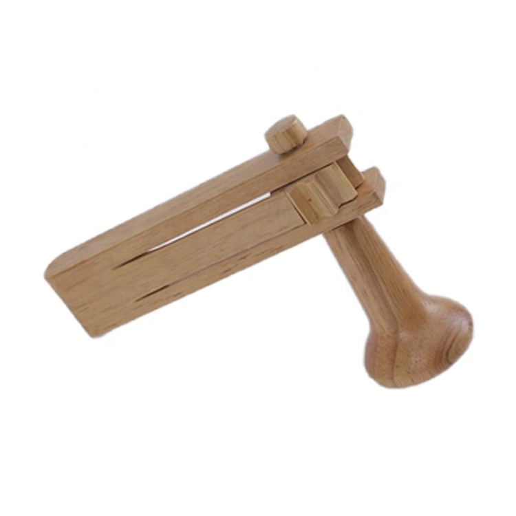 Cartoon Wooden Spin Noise Toy Wood for Rattle Clacker