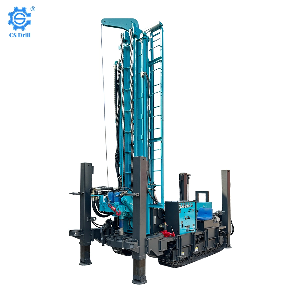Máquinas de perforación CS600 Tipo de oruga Mine Drilling Rigs para agua Pozos