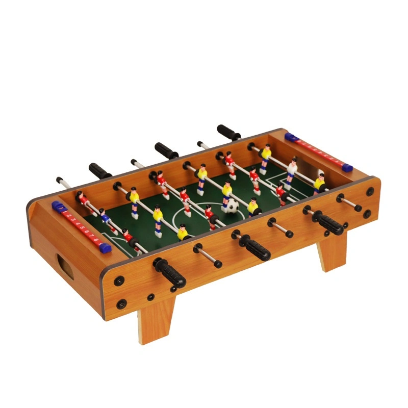 Mini-Fußball-Tisch für Kinder Table Top Holz Hockey Spiel Tischfußball Desktop Family Game Esg17052