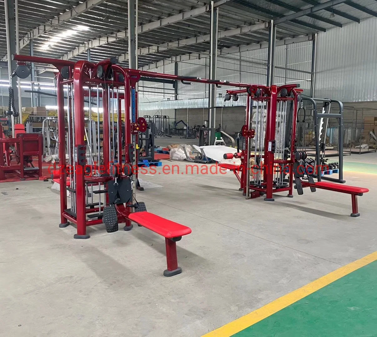 Wholesale/Supplier Jungle Multi Functional Commercial Gym Equipment Pin Loaded Machine 8 Multi Station