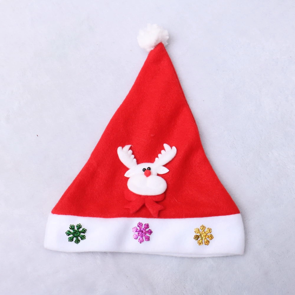 Unisex Father Christmas Hat New Christmas Hat Decoration Christmas Cap Santa Elf Fancy Dress