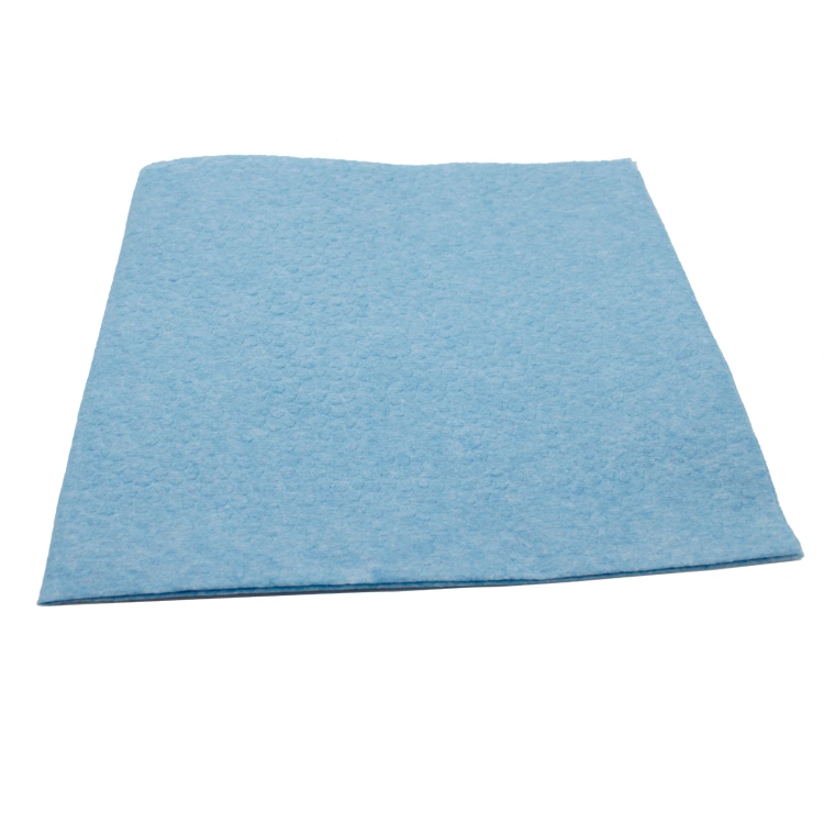 Venta directa de fábrica de aceite de mejor precio promocional de absorber Nonwoven azul industriales limpiadores limpieza desechables de papel Papel para el alquiler de coches