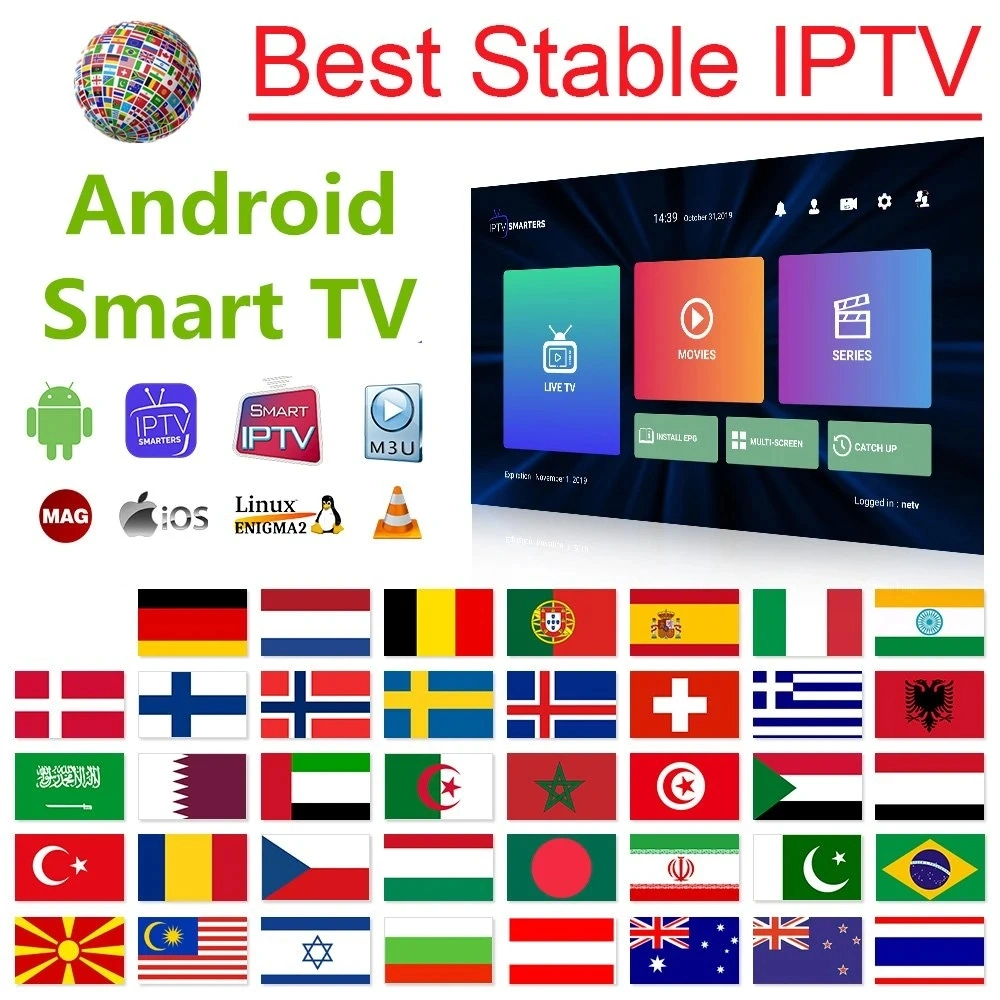 IPTV Dealer Europe Netherlands Poland Sweden Free Test IPTV M3u Link 1 Month with Dealer Panel IPTV with Xxx