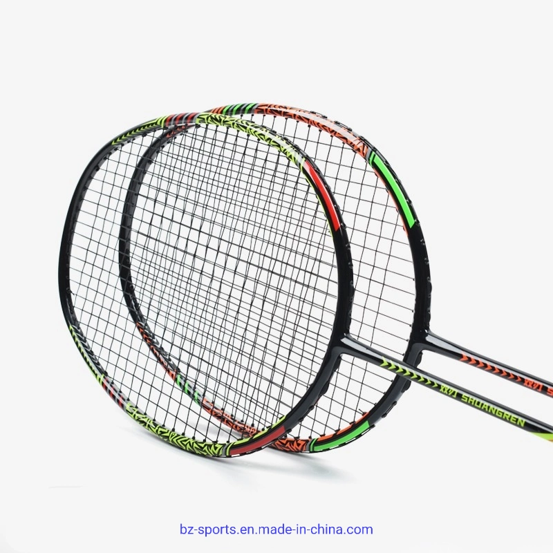 Professional Full Carbon Badminton Racket 35lbs with Strings