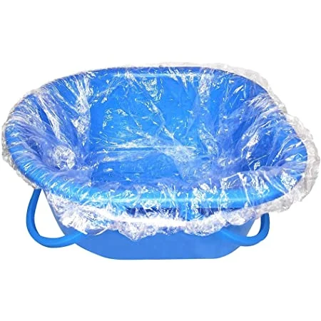 Ensemble de bain en PVC et PE en plastique jetable automatique pied SPA à ongles Baignoire Smark Cover chaîne de production machine