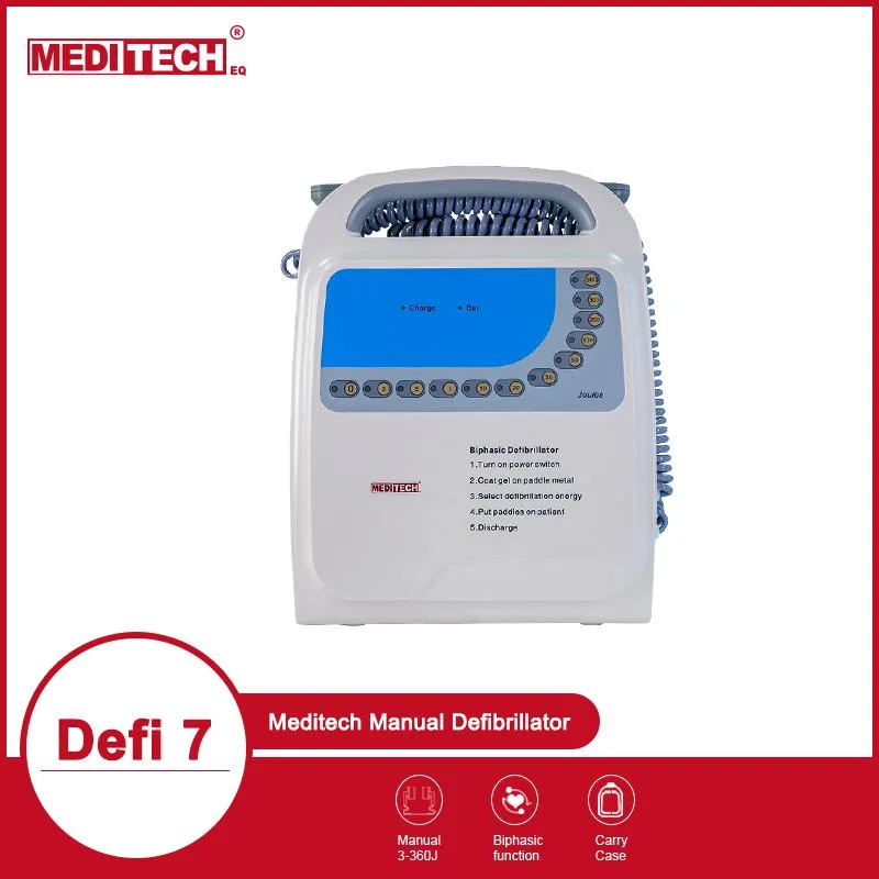 Portable Defibrillator with Energy Selector