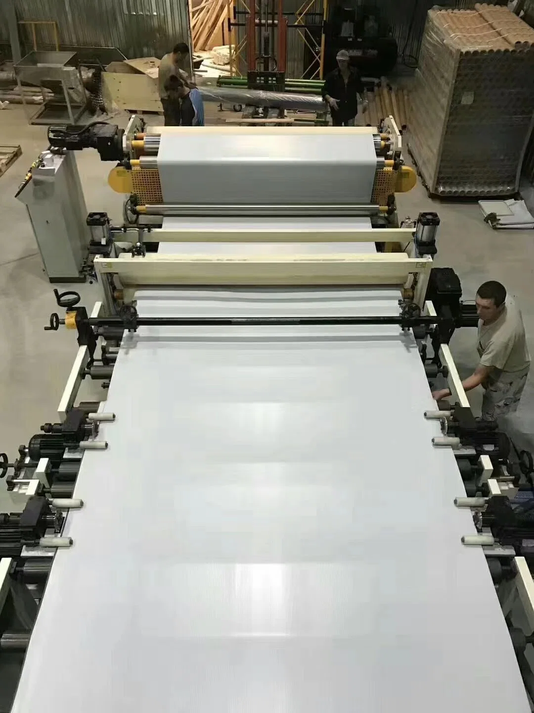 PVC Decoration Floor Sheet Extrusion Line