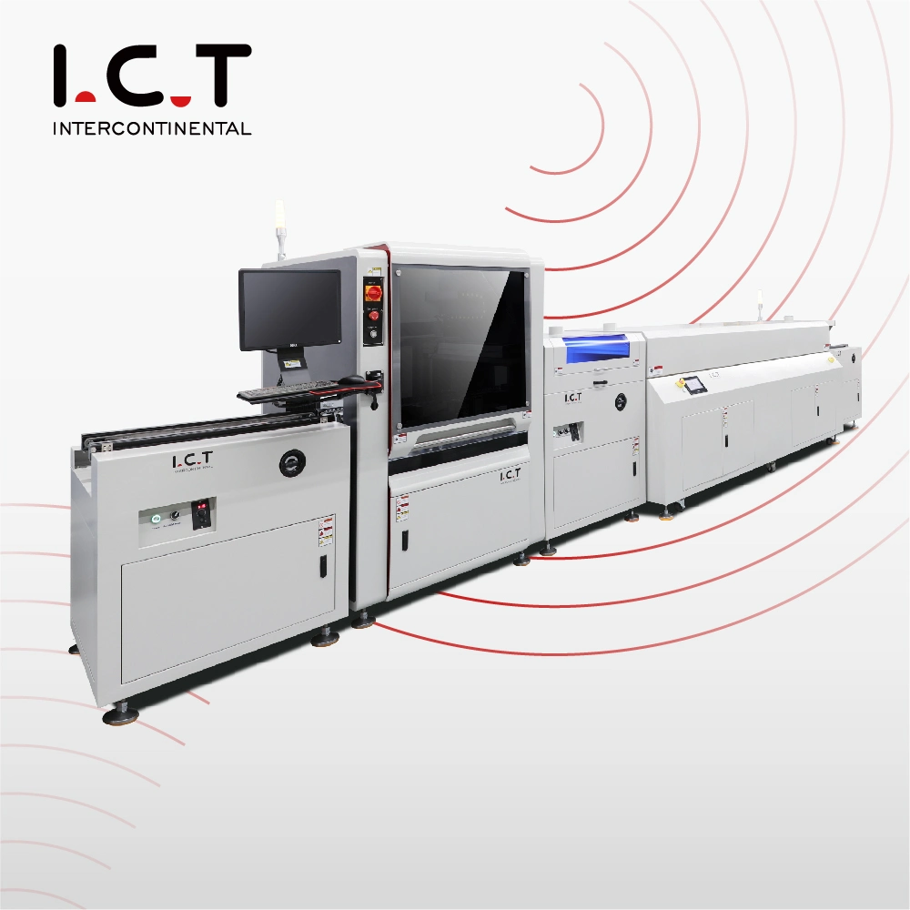 Ict High Speed Select Coat Conformal Coating System with IR Oven / UV Oven