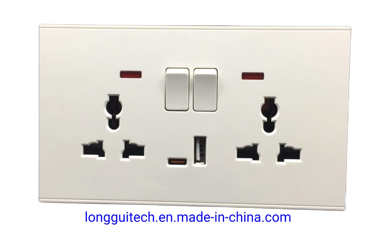 Type C Phone Charger Wall Plate