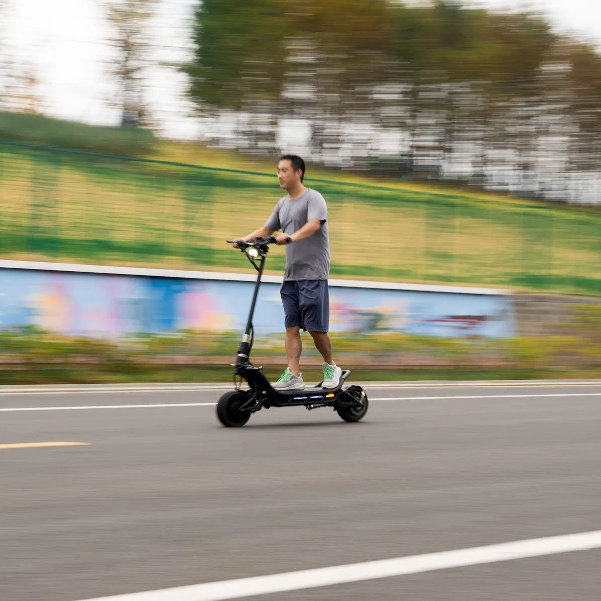 Nami Elektroroller Burn E2 Max Beliebte Escooter für Erwachsene Offroad