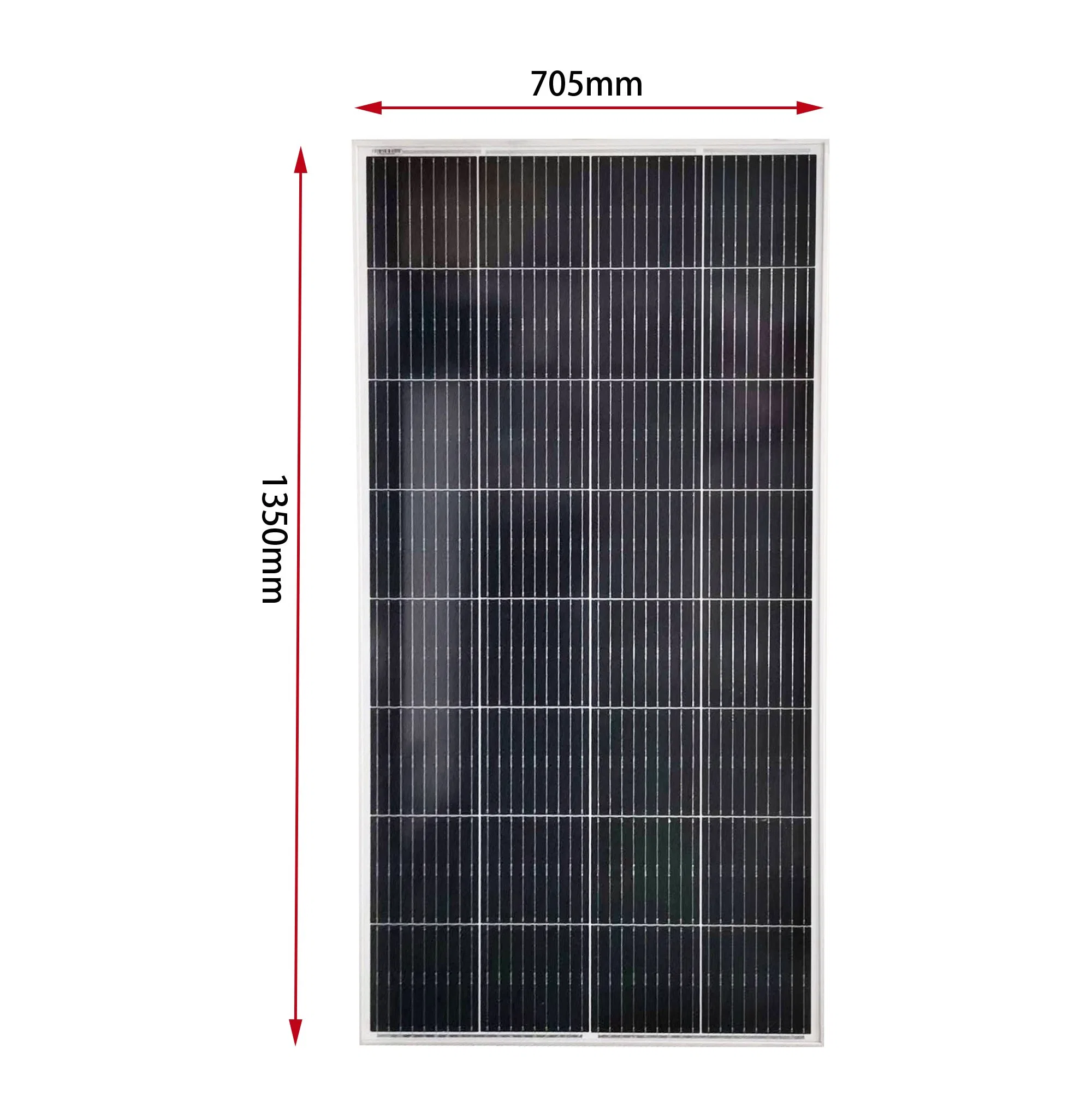 100 Watts 12 Volts Monocrystalline Solar Starter Kit with Solar Charge Controller