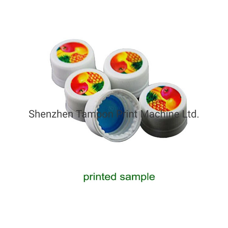 Automatic 4 Colors Bottle Caps Pad Printing Machinery