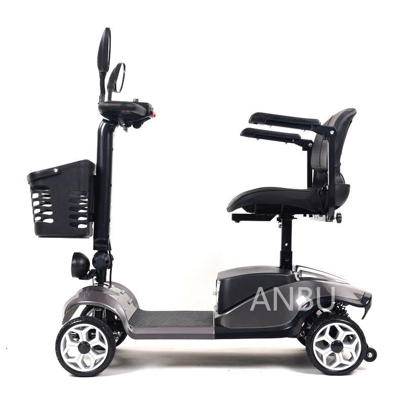 Lightweight Folding Four -Wheels Mobility Scooter Handicap Electric Scooters