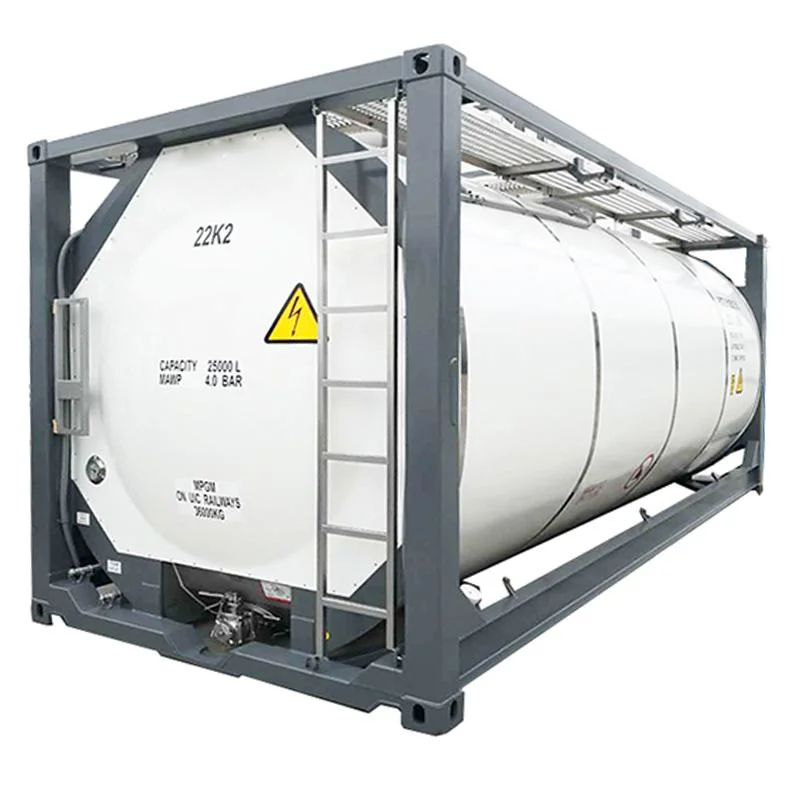 High quality/High cost performance  20FT/40FT 20-23cbm Yellow Phosphorus Liquid ISO Tank Container on Sale