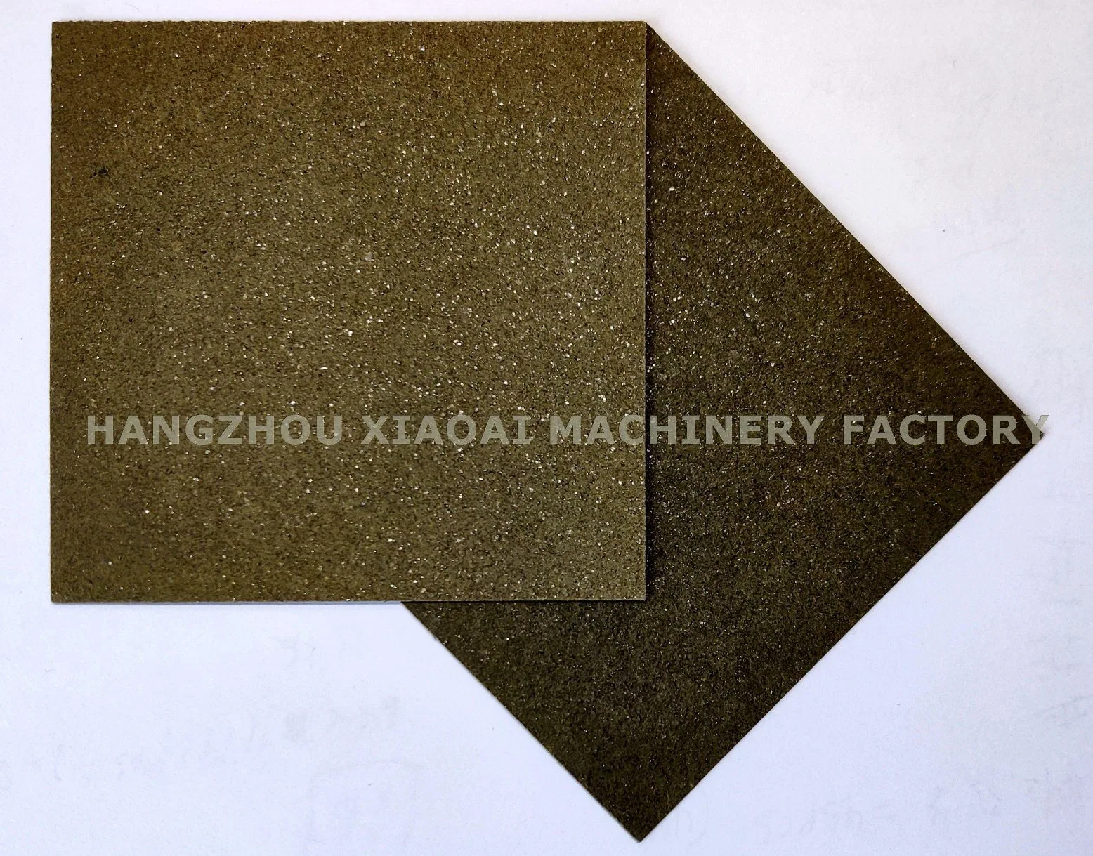 Fundição excelente qualidade de acabamentos fabrico placa resistente ao desgaste por fricção de bronze baseada em papel Para peças do triturador